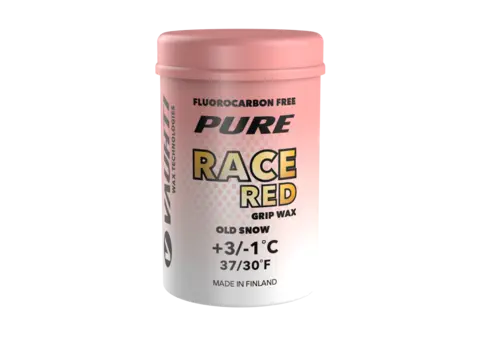 Vauhti PURE RACE OS RED Festevoks rød  eldre finkornet snø. Mild