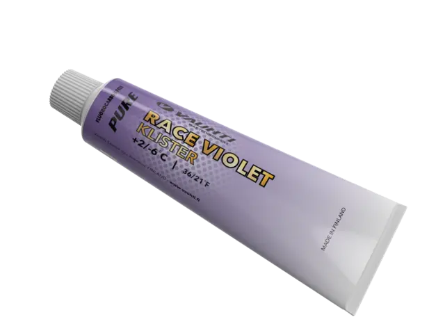 Vauhti PURE RACE VIOLET Fluorfritt klister, Fiolett klister 
