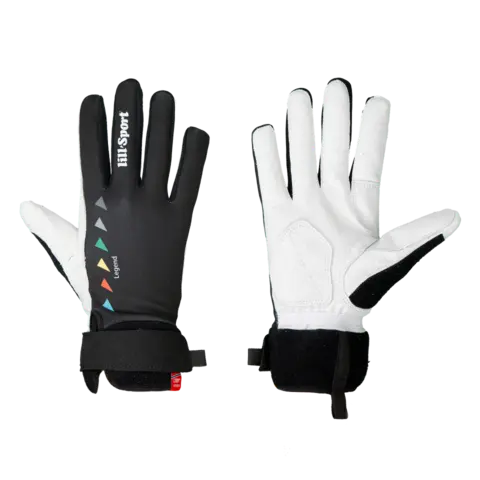 Lill-Sport Legend Skihanske Sort Slitesterk og varm skihanske 24-25