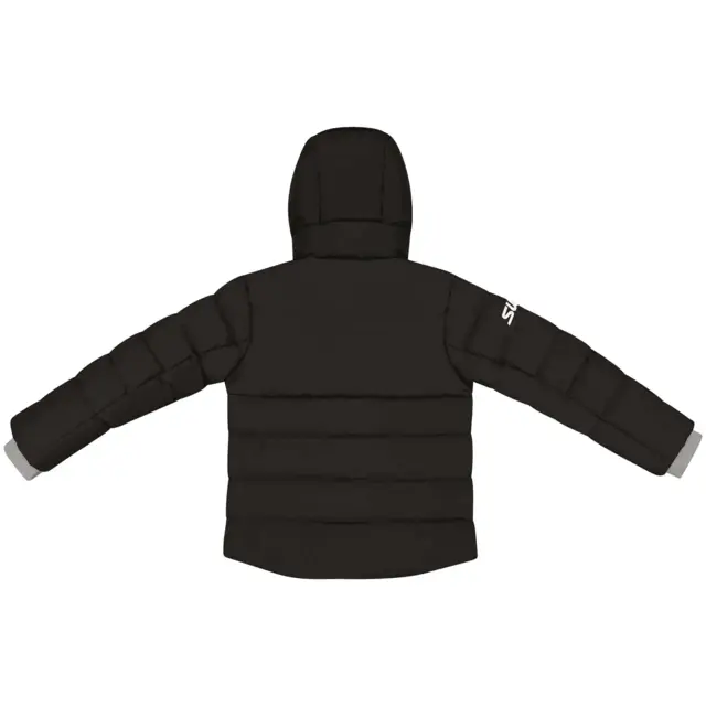Swix Junior Dunjakke Team 128 God og varm dunjakke Black 