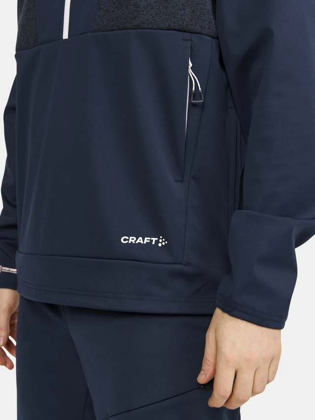 Craft Herre NOR Adv Backcountry L Anorak til herre White/Blaze 