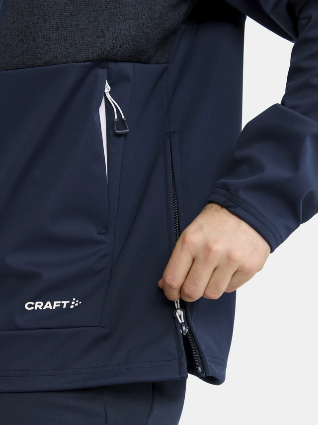 Craft Herre NOR Adv Backcountry M Anorak til herre White/Blaze 
