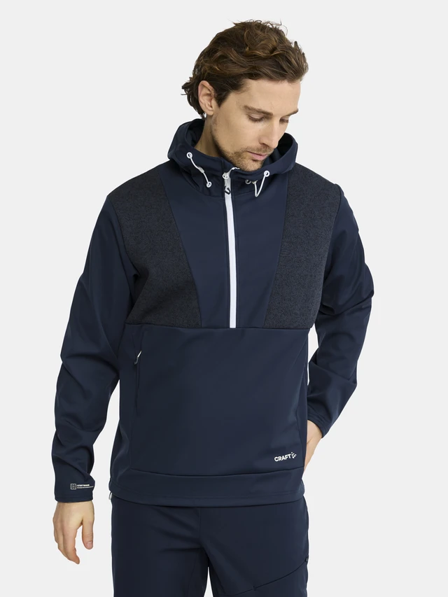 Craft Herre NOR Adv Backcountry L Anorak til herre White/Blaze 