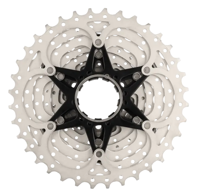 SunRace Kassett MS1 10-delt 11-36T, 395gr, sort shimano kompatibel 