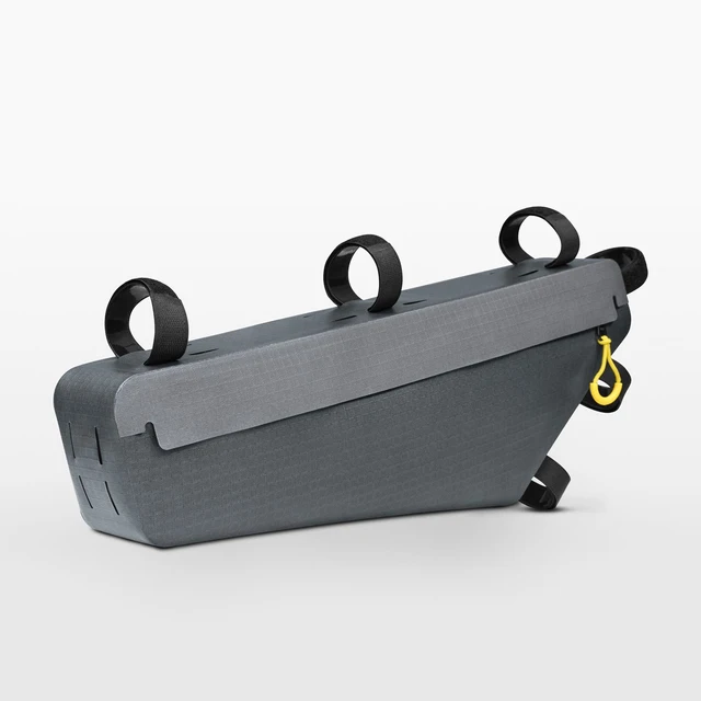 Helsport Gravel SL 4L Halfbag Minimalistisk sykkelveske Stone Grey/Sun 