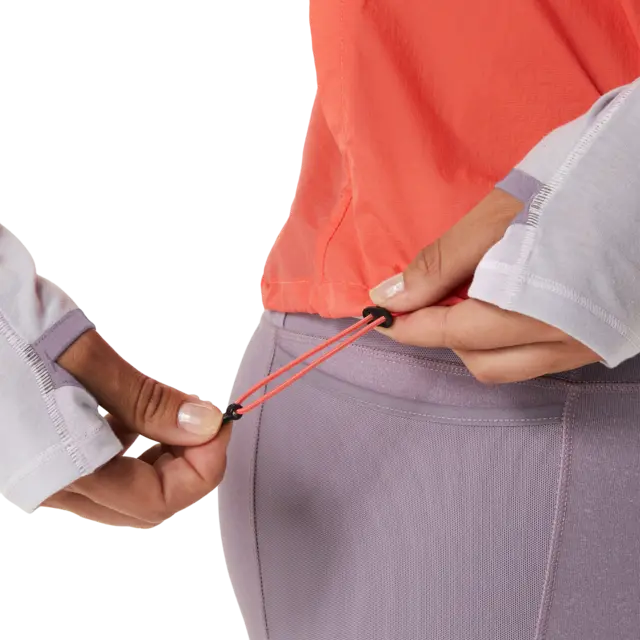 Asics Dame Vest MetaRun Packable S Yttervest for løping - Papaya 