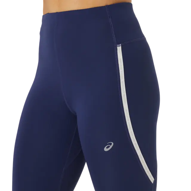 Asics Dame Tights Race High Waist XS Løpetights med høyt liv - IndigoBlue 