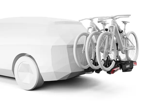 Thule Epos 3 Sykkelstativ Hengerfeste Sammenleggbart hengerfestesykkelstativ 