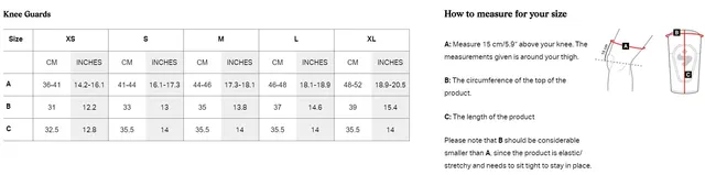Sweet Knee Guards Light M Lett og smidig knebeskytter 