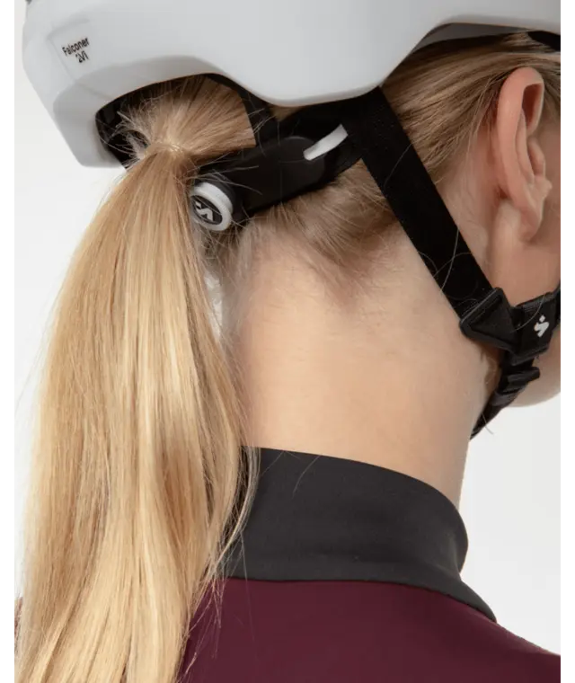 Sweet Falconer Aero 2Vi® Mips Hjelm M/L Aerodynamisk landeveishjelm Satin White 