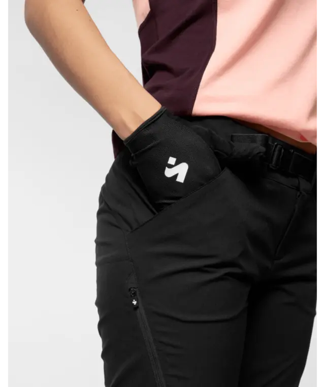 Sweet Dame Shorts Hunter Slashed M Lett og slitesterk sykkelshorts - Black 