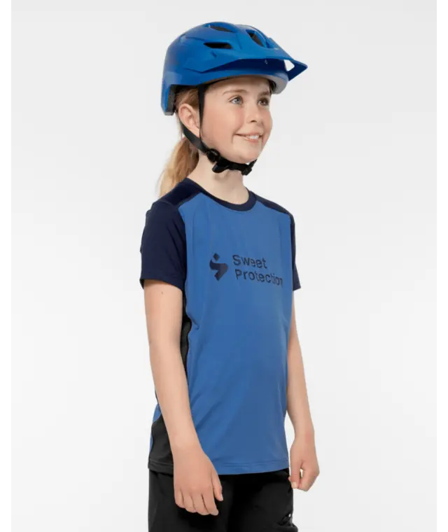 Sweet Junior Trøye SS Hunter 152 Sykkeltrøye til barn - Sky Blue 