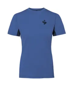 Sweet Dame Trøye SS Hunter Merino S Sykkeltrøye med merinoull - Sky Blue