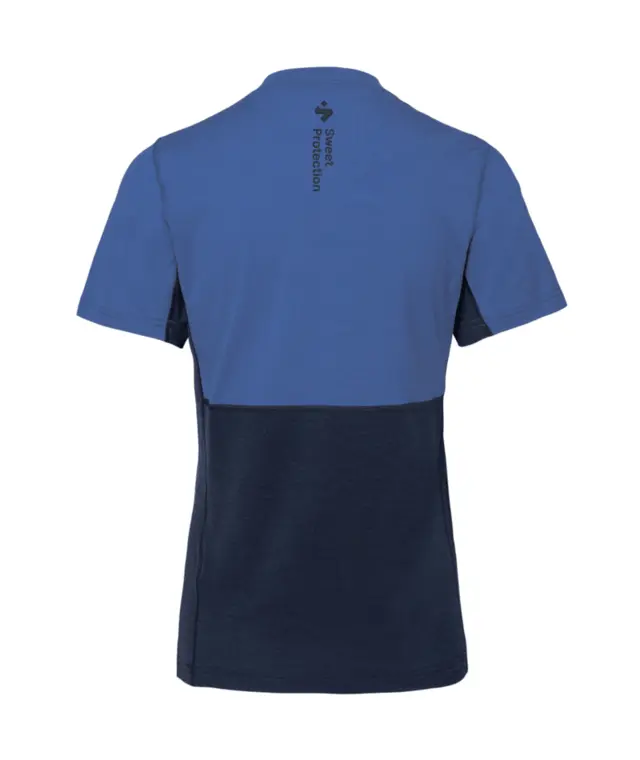 Sweet Dame Trøye SS Hunter Merino S Sykkeltrøye med merinoull - Sky Blue 