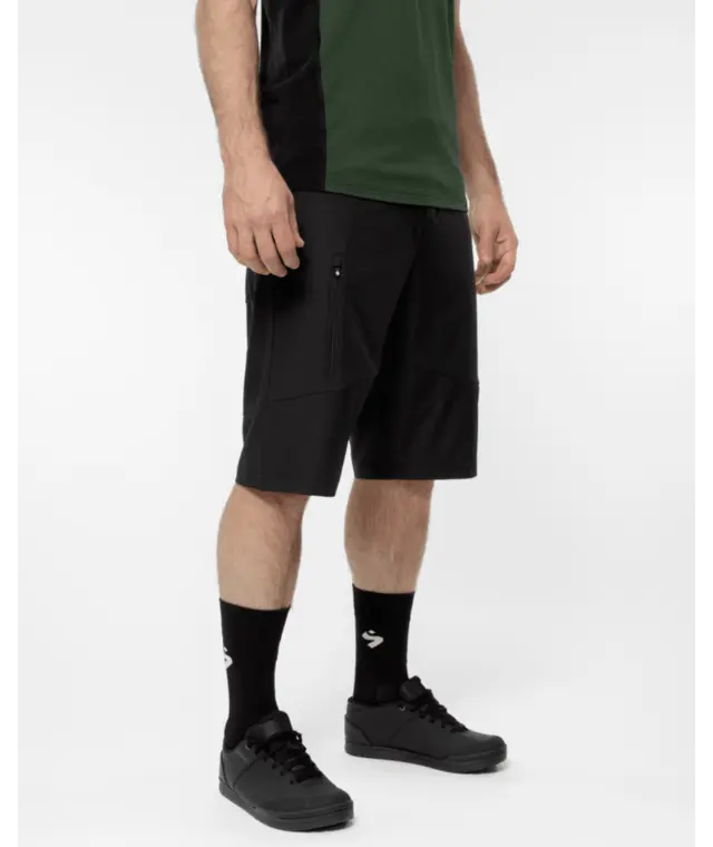 Sweet Herre Shorts Hunter Light L Lett sykkelshorts til terreng Black 