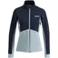 Swix Dame Midlayer Pace Hybrid F.Zip Mellomlags løpejakke til dame Dark navy