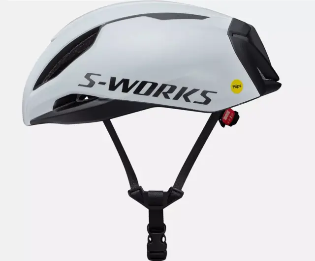 Specialized S-Works Evade 3 Hjelm M Aerodynamisk landeveishjelm White/Black 