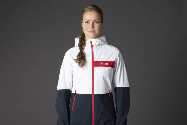 Swix Surmount allweath shell jacket W M Vind- og vanntett skalljakke Snow white 
