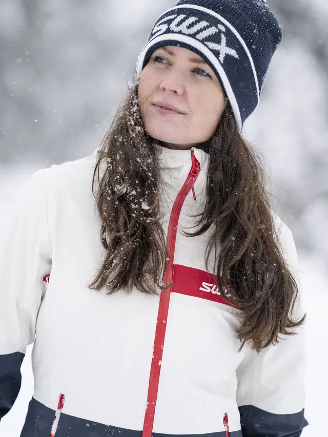 Swix Surmount allweath shell jacket W M Vind- og vanntett skalljakke Snow white 