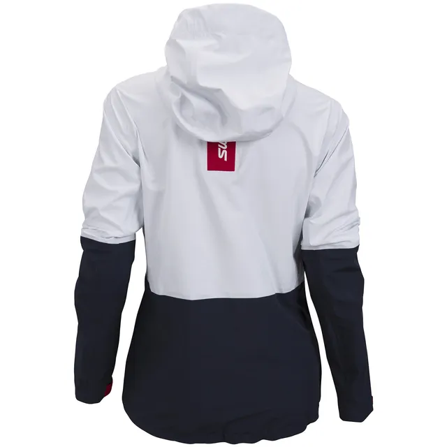Swix Surmount allweath shell jacket W M Vind- og vanntett skalljakke Snow white 