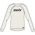 Swix Jr RaceX Merino LS 128 Longsleeve i merinoull - S.White/D.navy