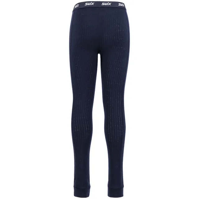 Swix Jr RaceX Merino Underdel 128 Superundertøy i merinoull - Dark Navy 