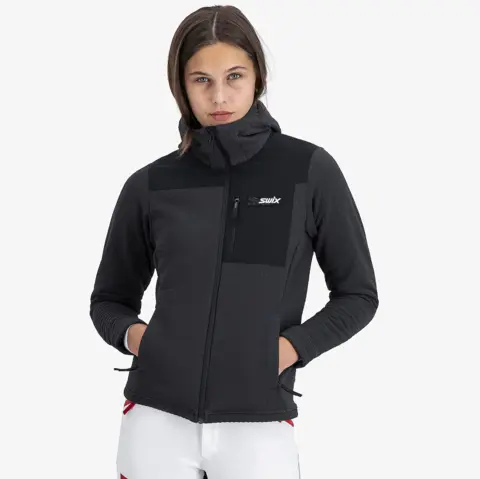 Swix Dame Surmount Stormfleece Jakke Allsidig midt- eller ytterlag Black