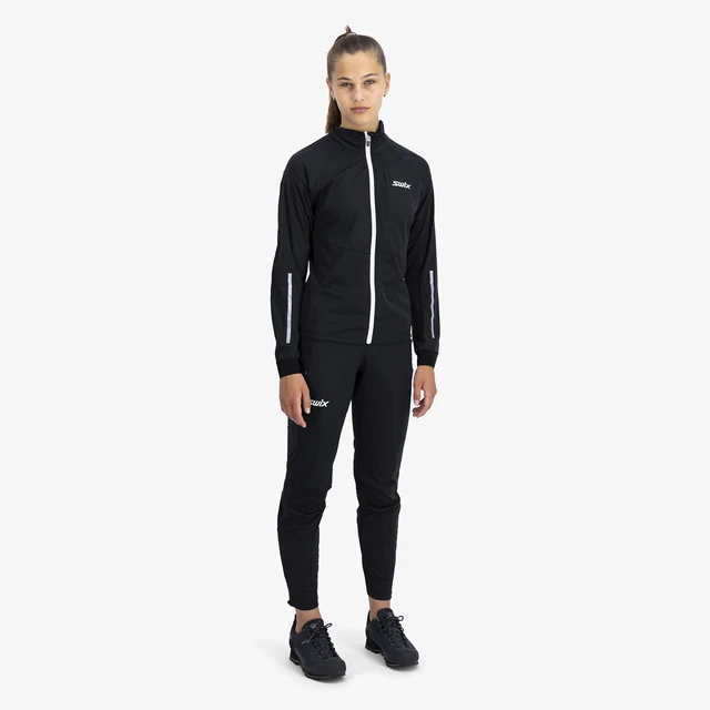 Swix Dame Quantum Performance Jakke XS Allround treningsjakke - Black 