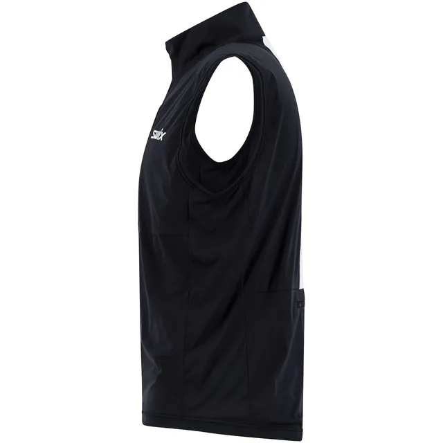 Swix Herre Quantum Performance Vest S Allsidig treningsvest - Black 