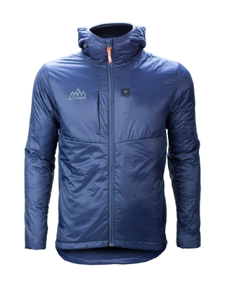 HeatX Herre Jakke Hybrid Batteridrevet varmejakke Navy/Blue