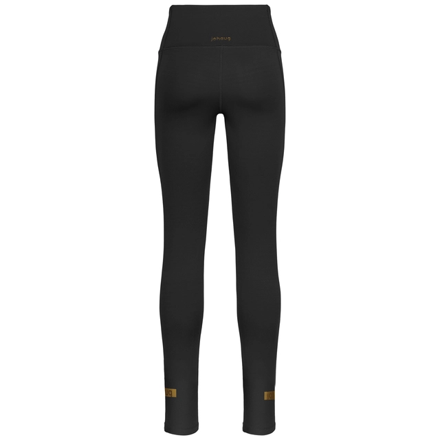 Johaug Tights Aerial Ullmix 2.0 S Varm treningstights med høyt liv Black 