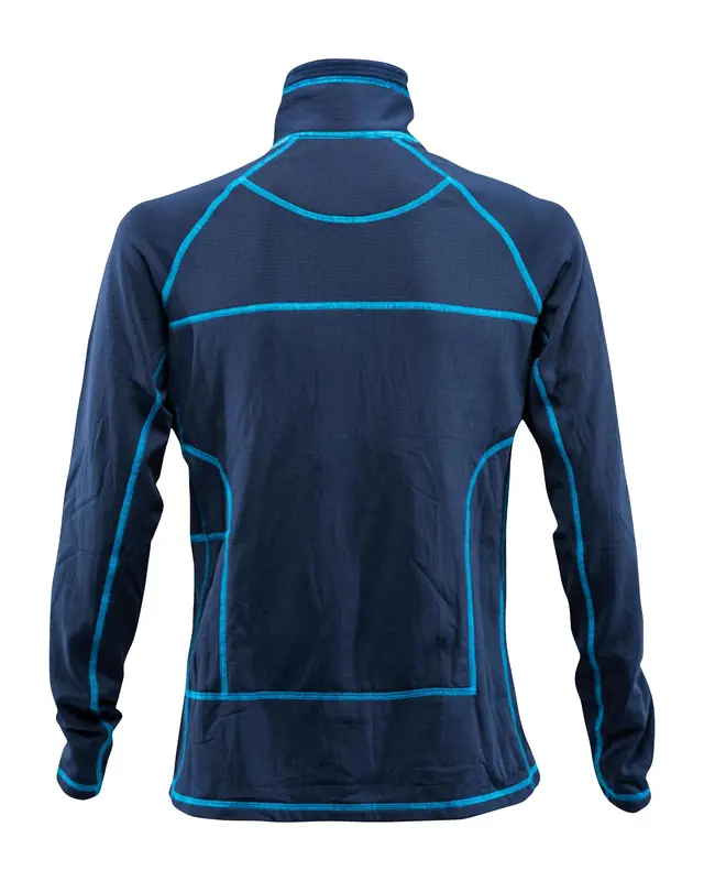 HeatX Varmegenser Dame  XS Batterioppvarmet genser m/ glidelås Blå 