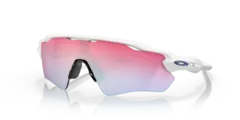 Oakley Radar EV Path Prizm Snow Frame: Polished White. Lens: Prizm Snow