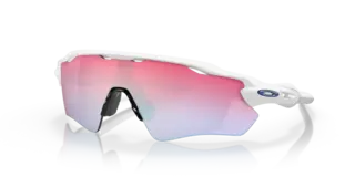 Oakley Radar EV Path Prizm Snow Frame: Polished White. Lens: Prizm Snow