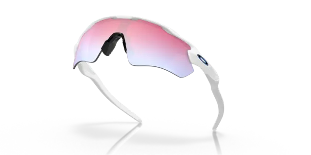 Oakley Radar EV Path Prizm Snow Frame: Polished White. Lens: Prizm Snow 