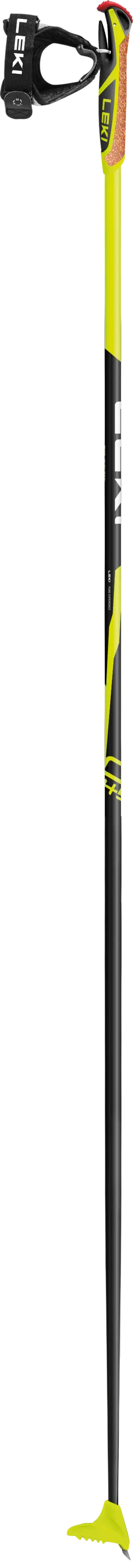 Leki Skistav CC 450 Gul Lett og stiv skistav med avtagbar stropp