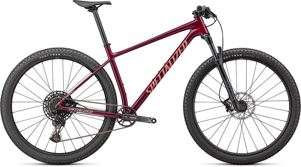 Specialized Chisel M 2022-modell Gloss Maroon / Ice Papaya 