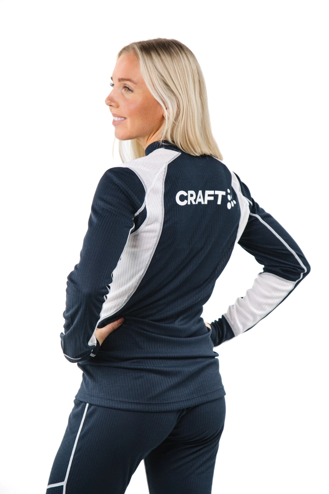 Craft Dame NOR Baselayer sett S Superundertøy helt sett Blaze-White 