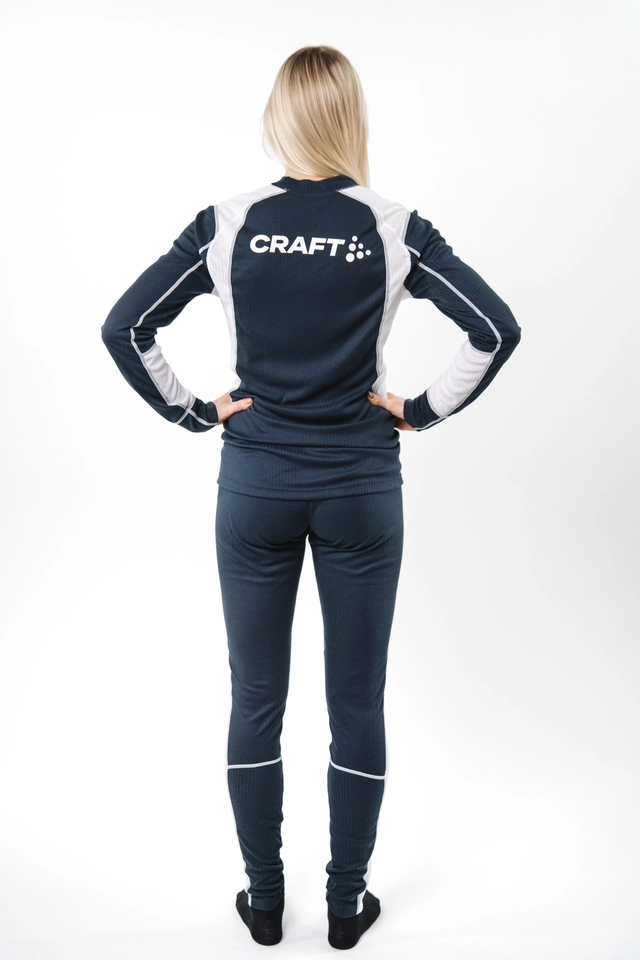 Craft Dame NOR Baselayer sett S Superundertøy helt sett Blaze-White 
