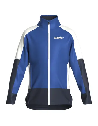 Swix Jr Jakke Dynamic Klassisk langrennsjakke - Olympian Blue