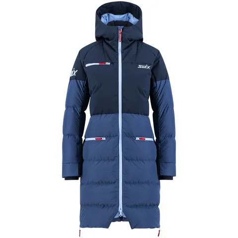 Swix Dame Dunparka Horizon Varm og komfortabel parka - Dark navy