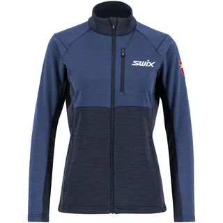 Swix Dame Infinity Midlayer Jakke Allsidig mellomlag - Lake Blue