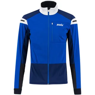 Swix Herre Dynamic Jakke Skijakke i softshell - Olympian Blue