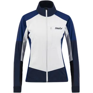 Swix Dame Dynamic Jakke Skijakke i softshell - Bright White