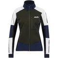 Swix Dame Dynamic Jakke Skijakke i softshell - Dark Olive