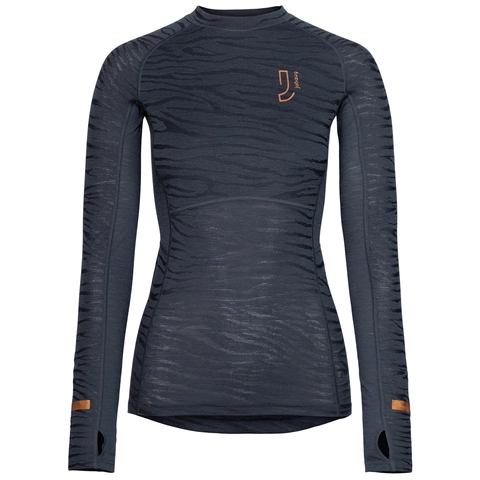 Johaug Trøye Advance Tech-Wool Baselayer i teknisk ull Dark Blue