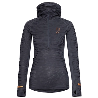 Johaug Tr&#248;ye Advance Tech-Wool Hood Baselayer i teknisk ull Dark Blue