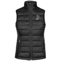 Johaug Vest Radiate Dun Sporty og teknisk dunvest Black