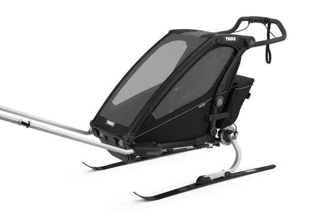 Thule Chariot Sport1 Sort Multivogn til løping, ski og sykkel 