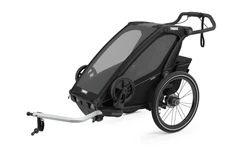Thule Chariot Sport1 Sort Multivogn til løping, ski og sykkel